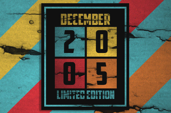Retro December 2005 Limited Edition