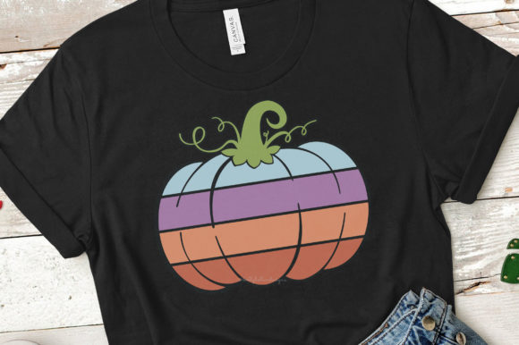 Retro Gradient Pumpkin