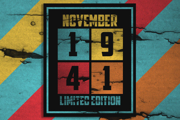 Retro November 1941 Limited Edition