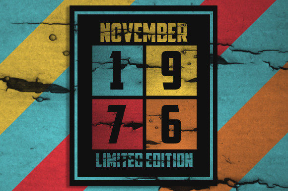 Retro November 1976 Limited Edition