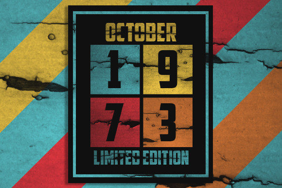 Retro October 1973 Limited Edition