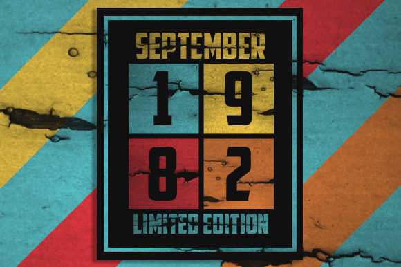 Retro September 1982 Limited Edition