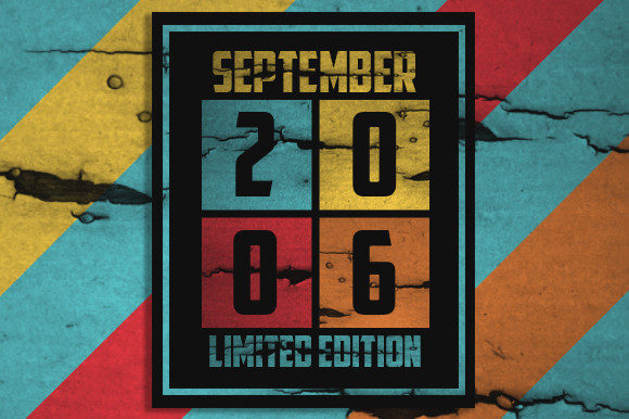 Retro September 2006 Limited Edition